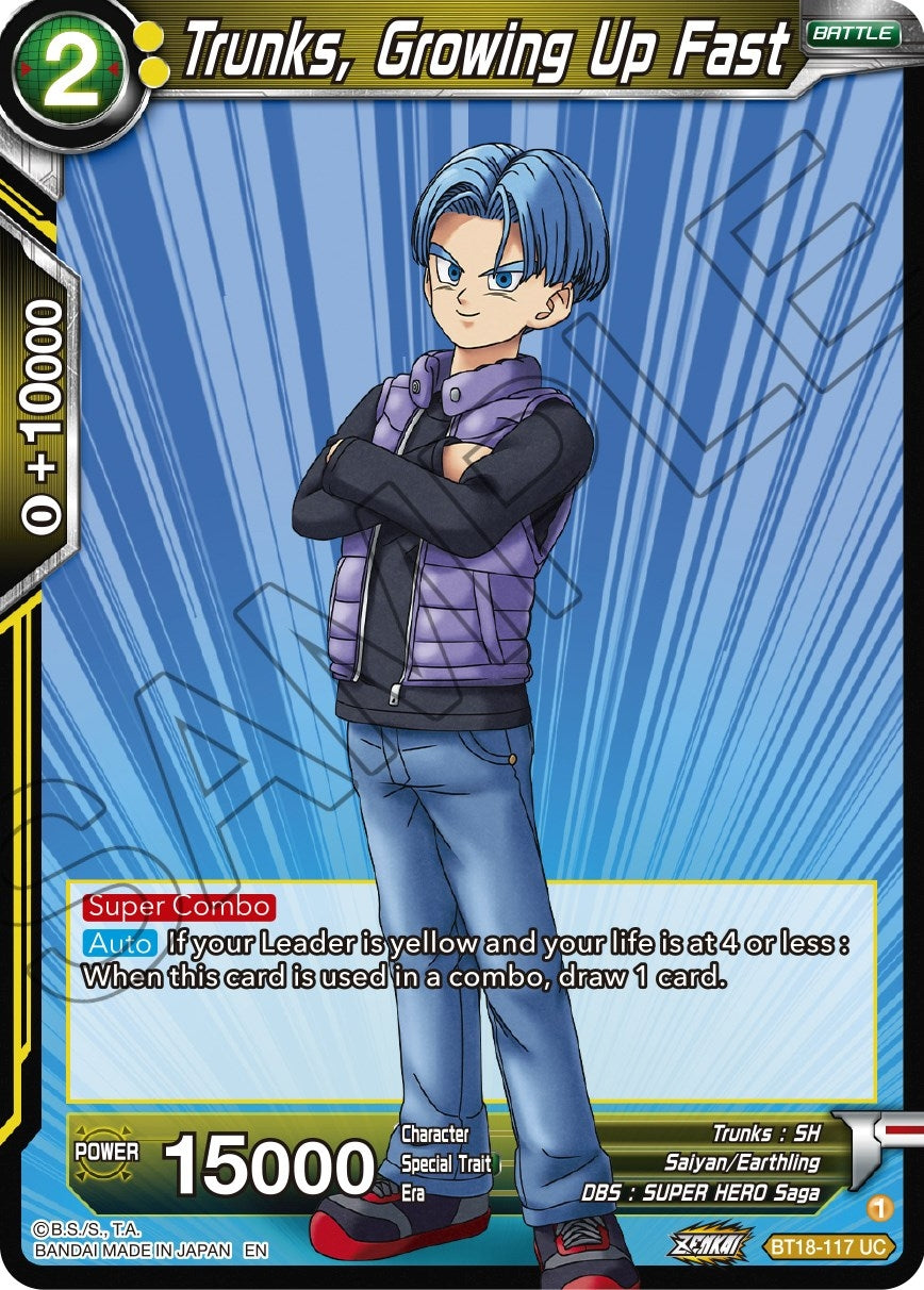 Image for Trunks, Growing Up Fast - Dragon Ball Super: Masters