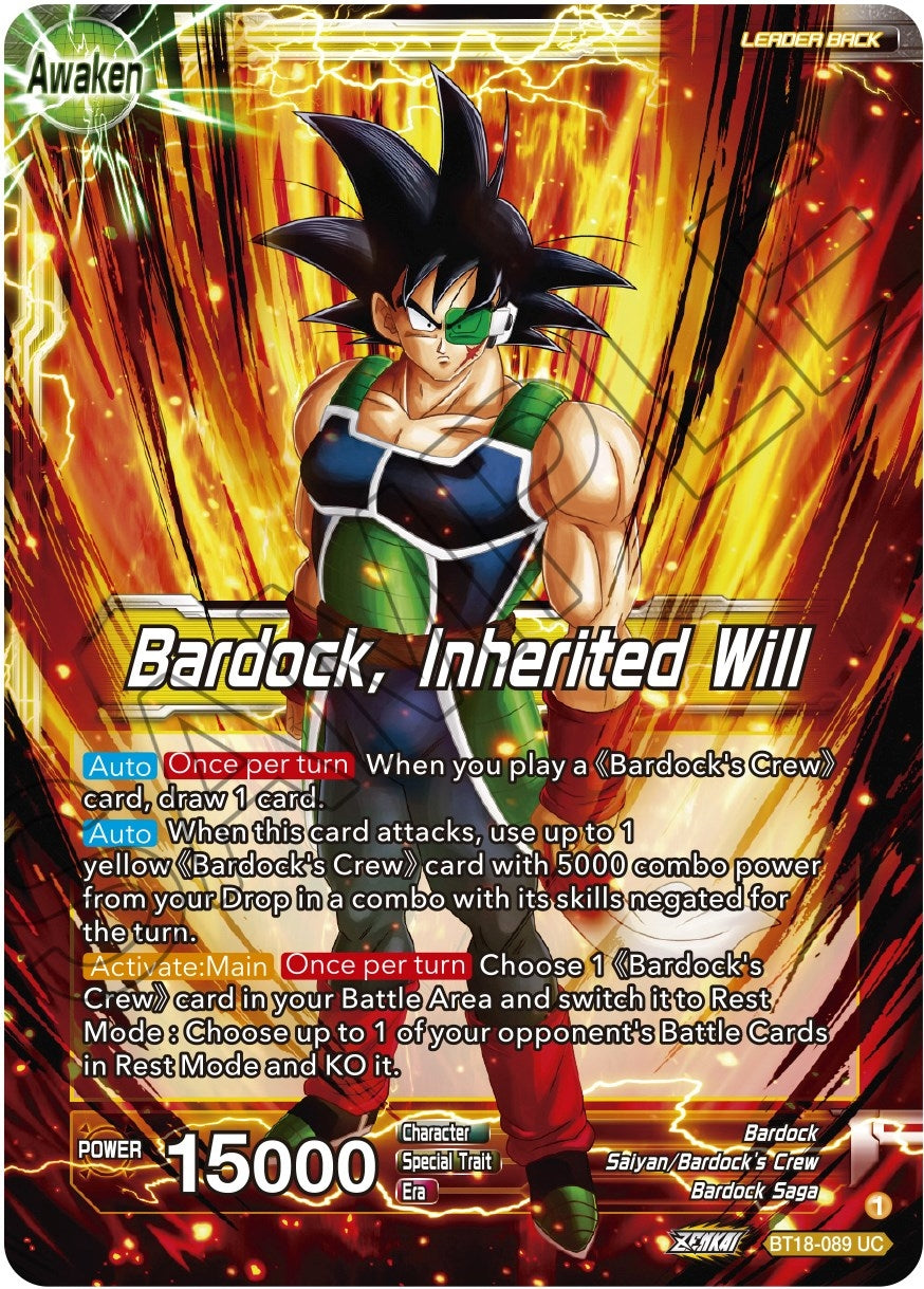 Image for Bardock's Crew // Bardock, Inherited Will - Dragon Ball Super: Masters
