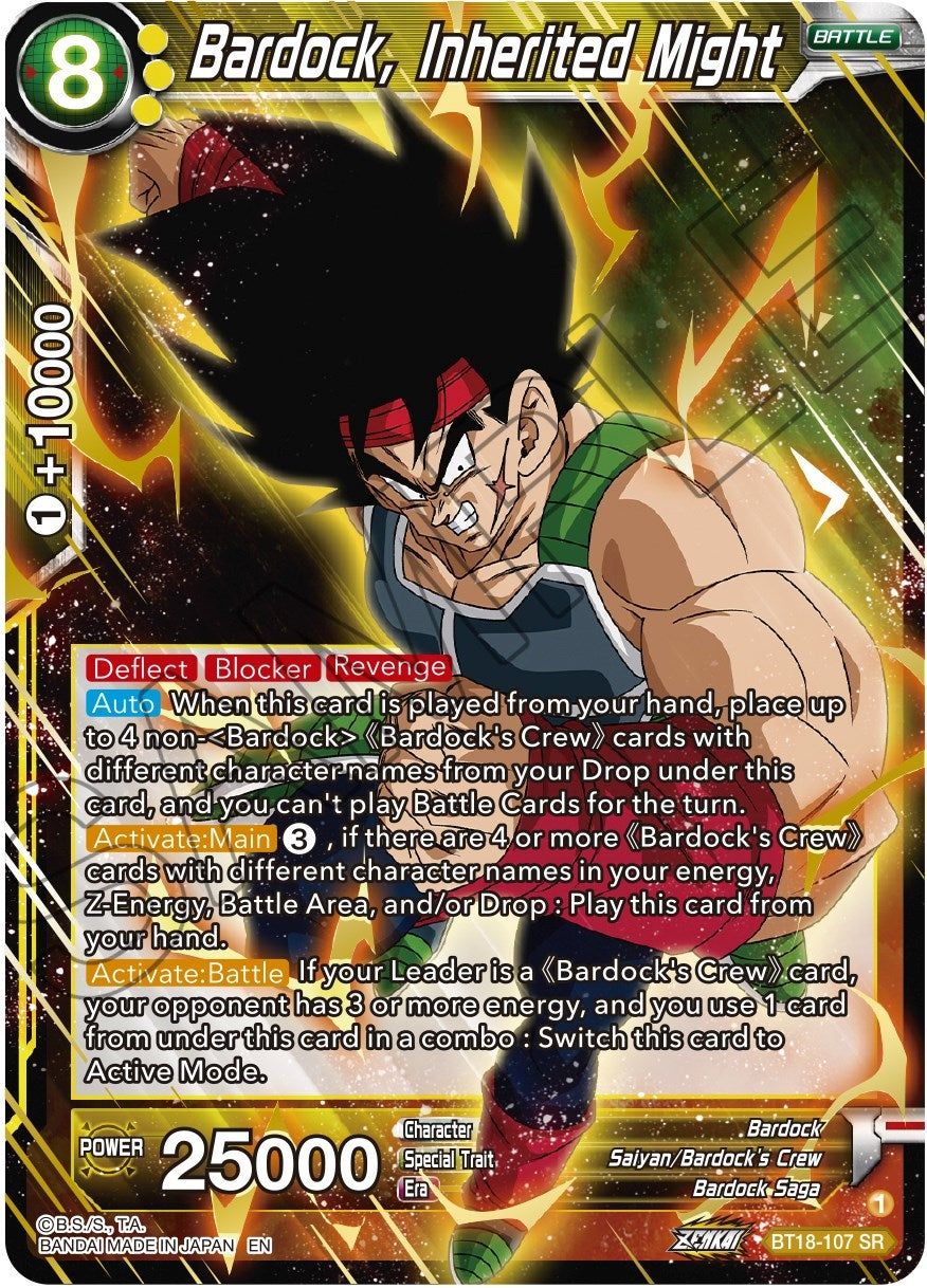 Image for Bardock, Inherited Might - Dragon Ball Super: Masters