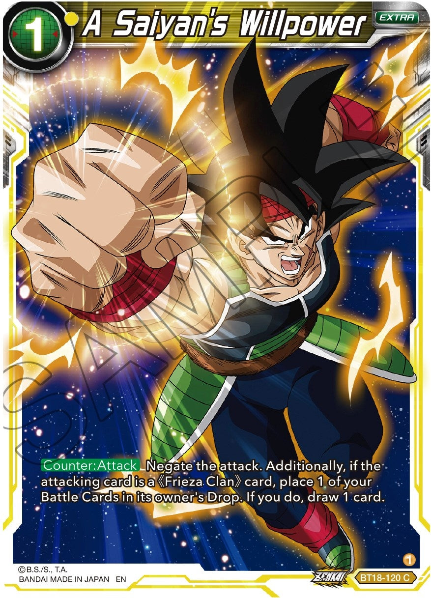 Image for A Saiyan's Willpower - Dragon Ball Super: Masters