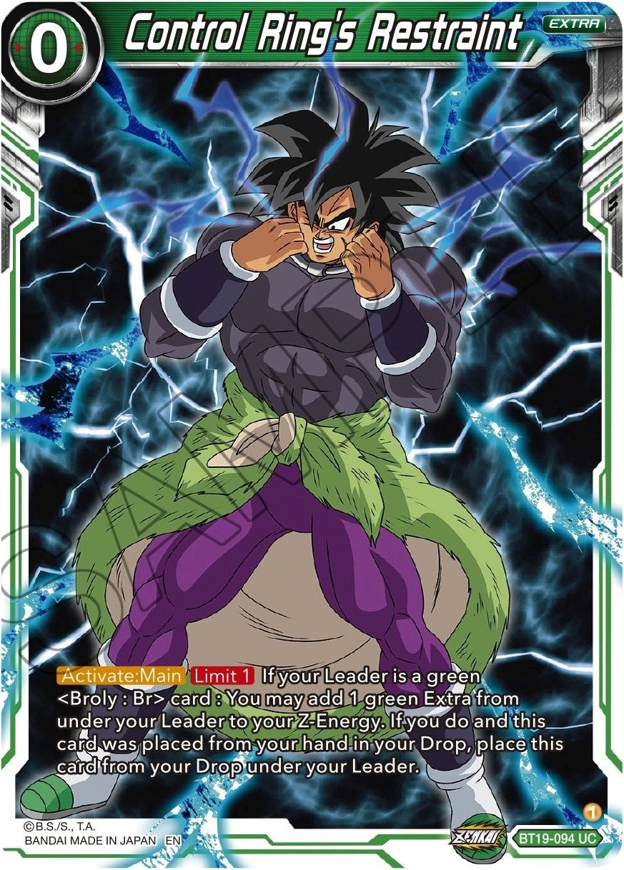 Image for Control Ring's Restraint - Dragon Ball Super: Masters