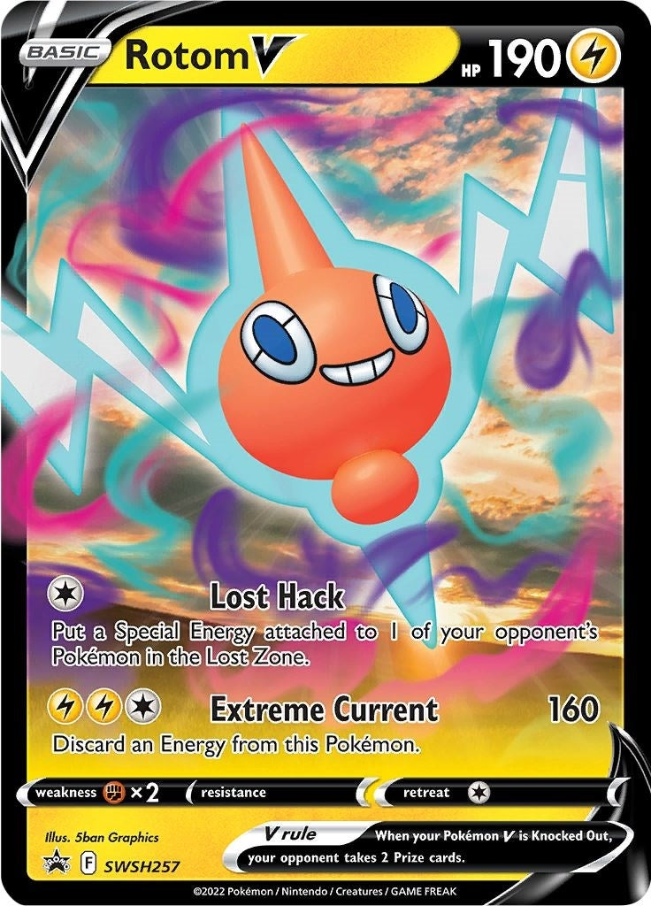 Image for Rotom V - SWSH257 - Pokemon