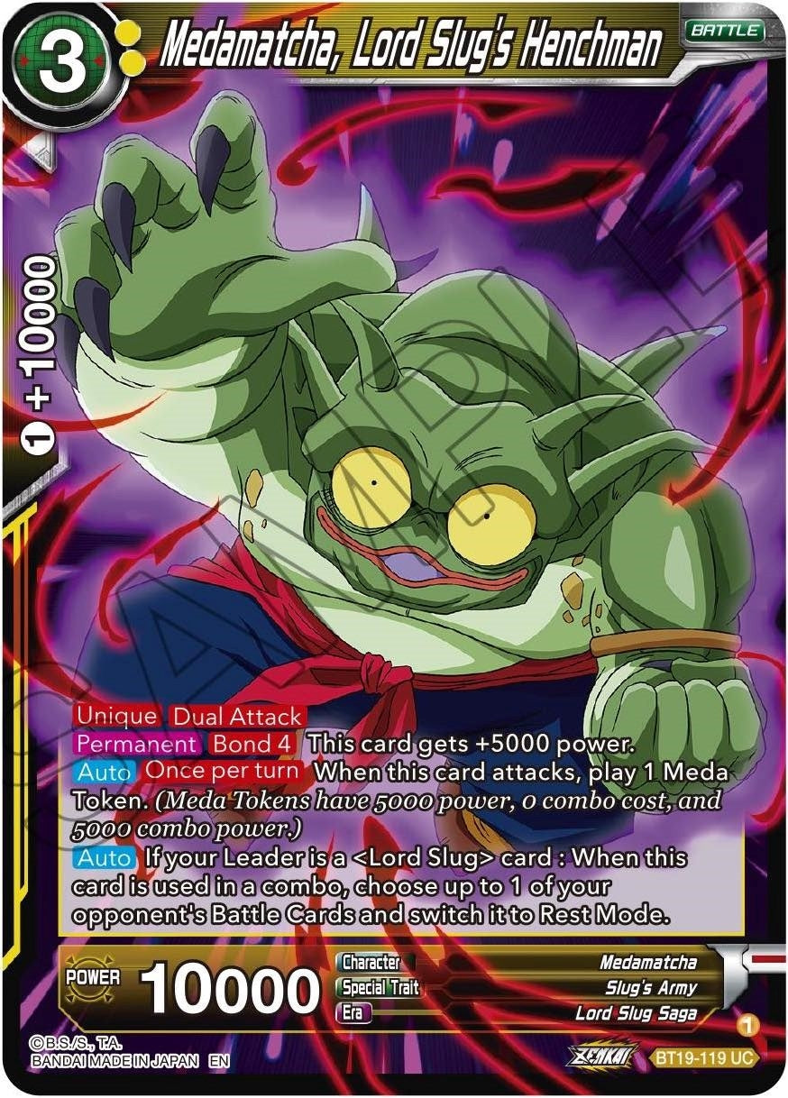 Image for Medamatcha, Lord Slug's Henchman - Dragon Ball Super: Masters