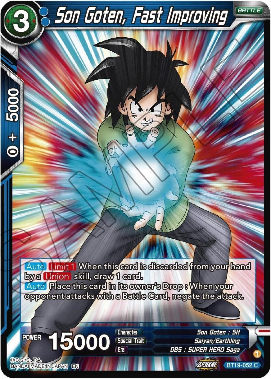 Image for Son Goten, Fast Improving - Dragon Ball Super: Masters