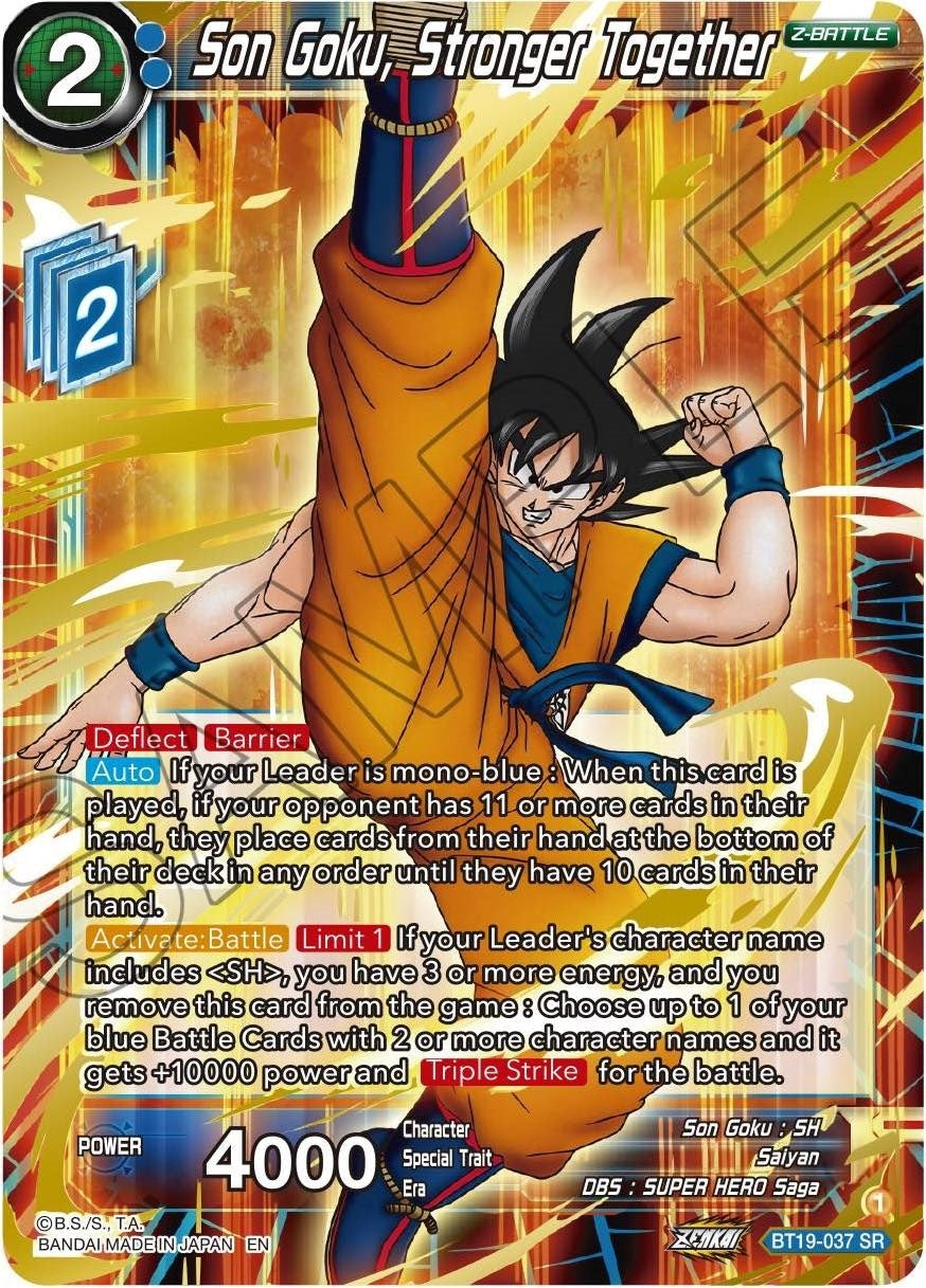 Image for Son Goku, Stronger Together - Dragon Ball Super: Masters