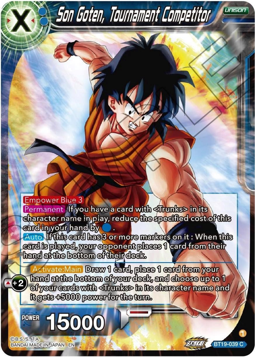 Image for Son Goten, Tournament Competitor - Dragon Ball Super: Masters