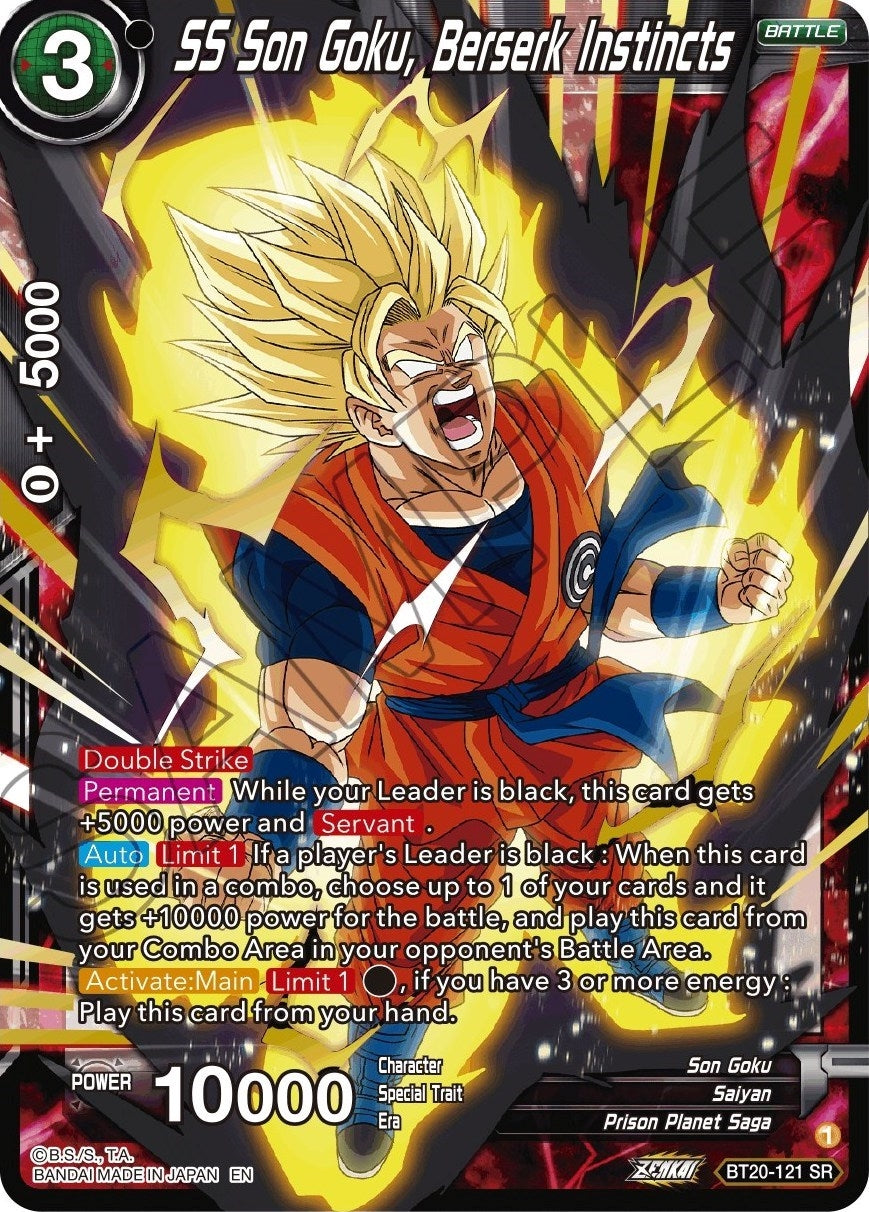 Image for SS Son Goku, Berserk Instincts - Dragon Ball Super: Masters
