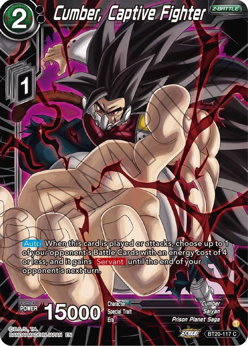 Image for Cumber, Captive Fighter - Dragon Ball Super: Masters