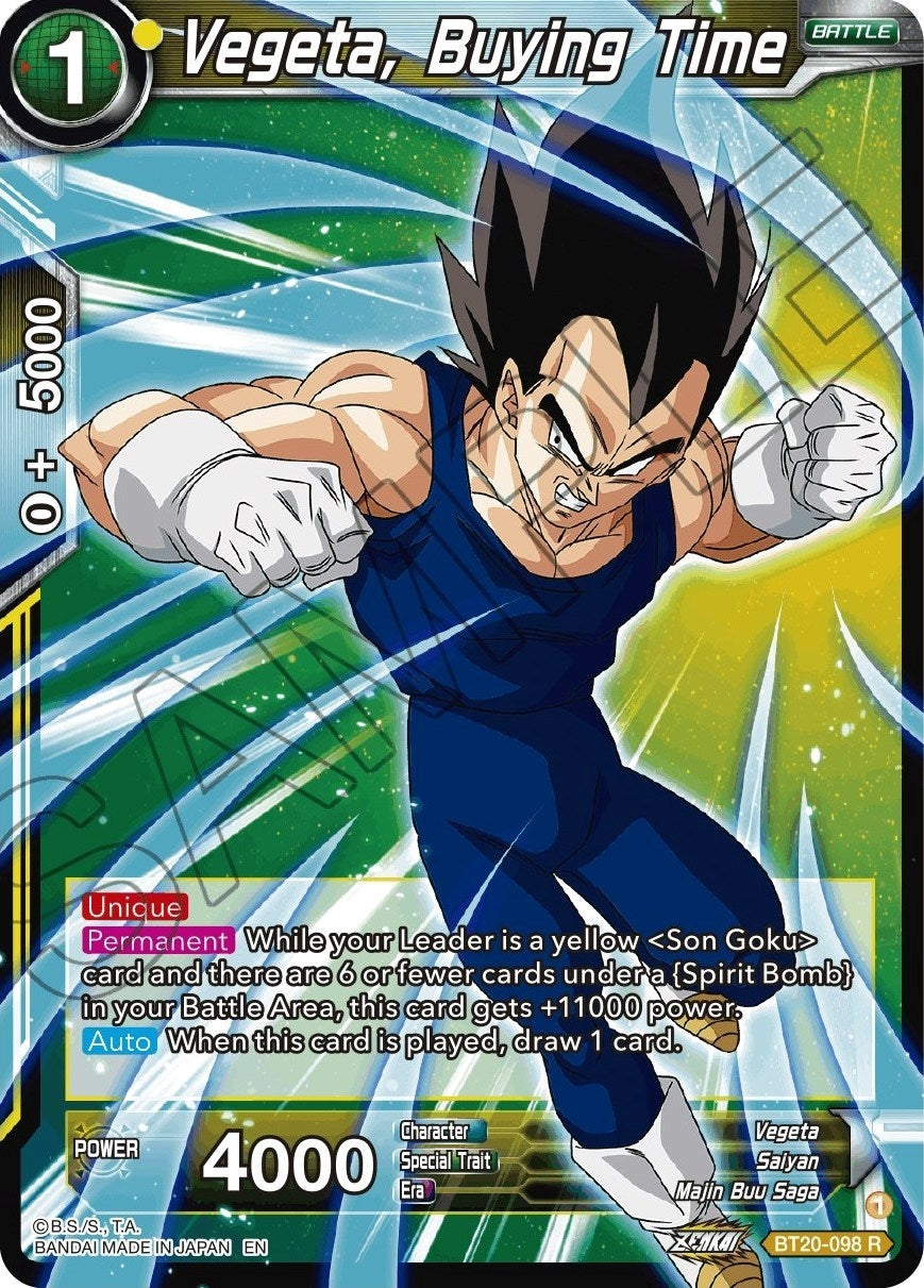 Image for Vegeta, Buying Time - Dragon Ball Super: Masters