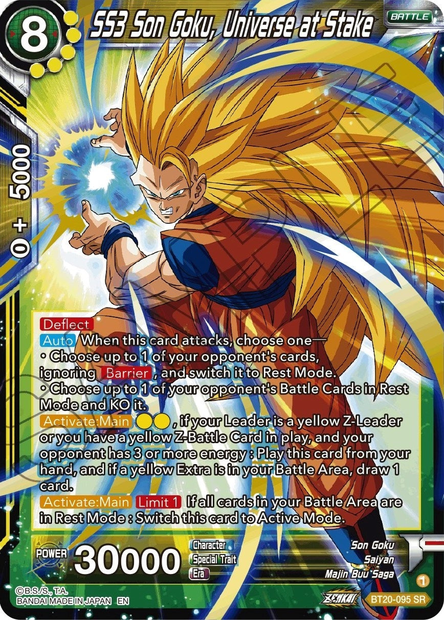 Image for SS3 Son Goku, Universe at Stake - Dragon Ball Super: Masters