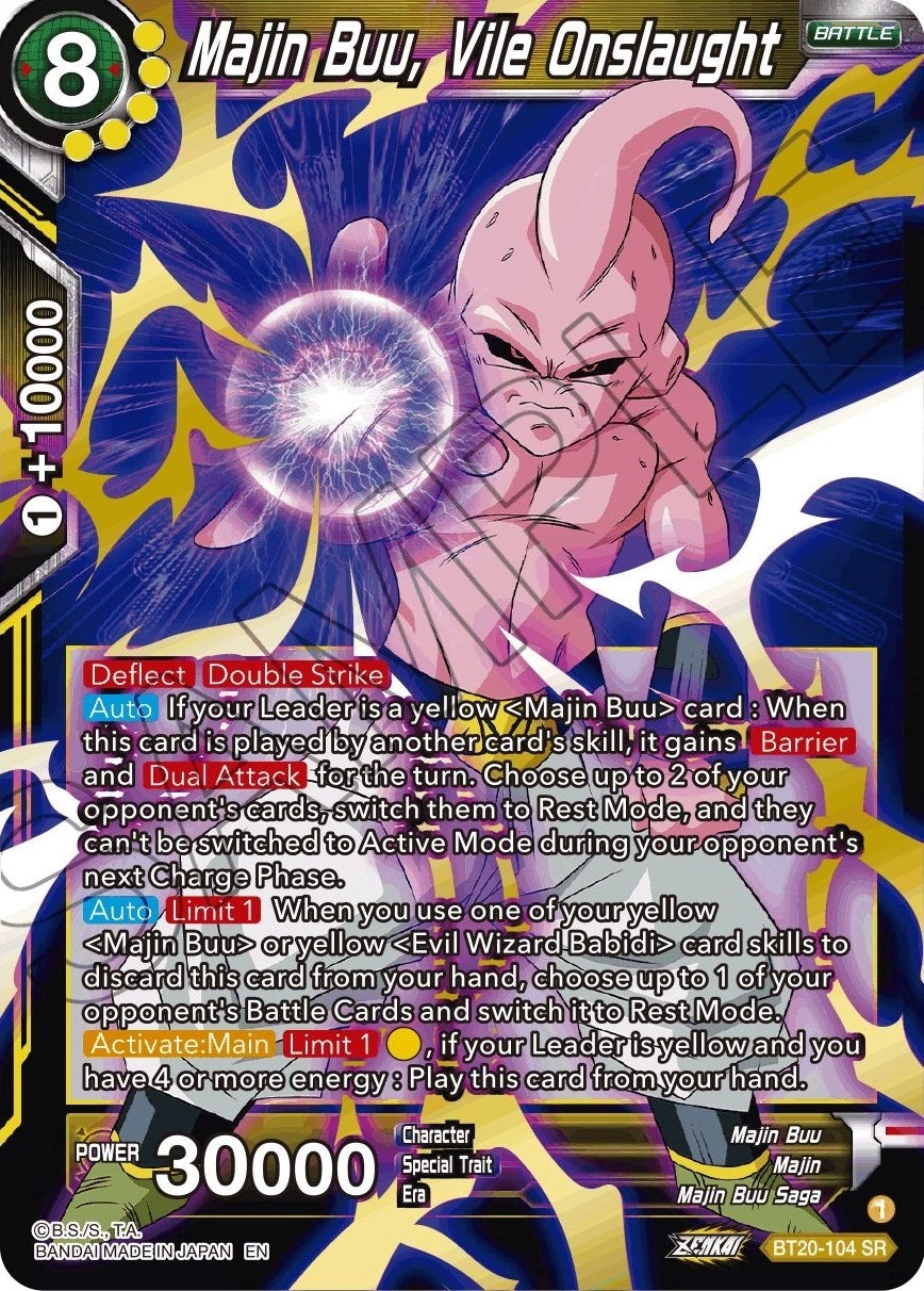 Image for Majin Buu, Vile Onslaught - Dragon Ball Super: Masters