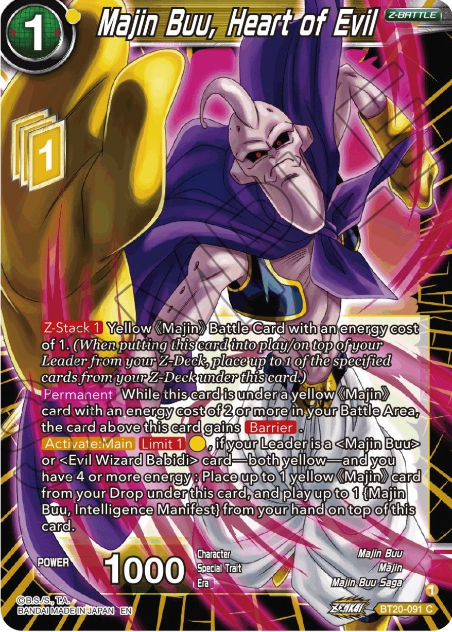 Image for Majin Buu, Heart of Evil - Dragon Ball Super: Masters