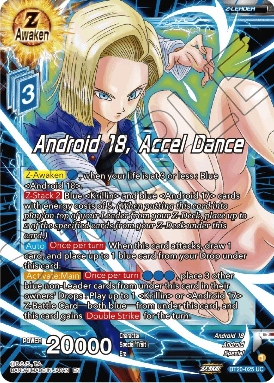 Image for Android 18, Accel Dance - Dragon Ball Super: Masters