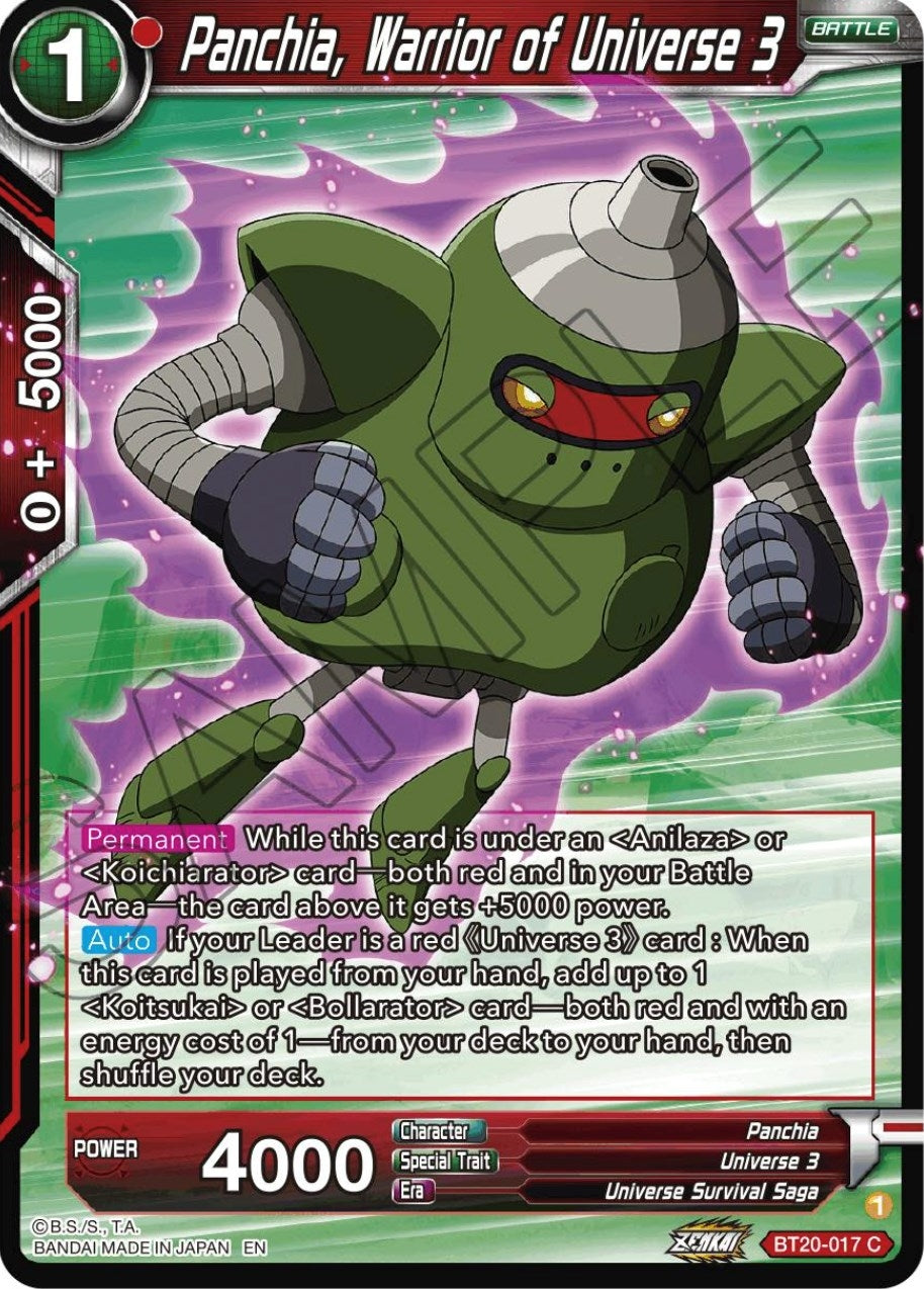 Image for Panchia, Warrior of Universe 3 - Dragon Ball Super: Masters