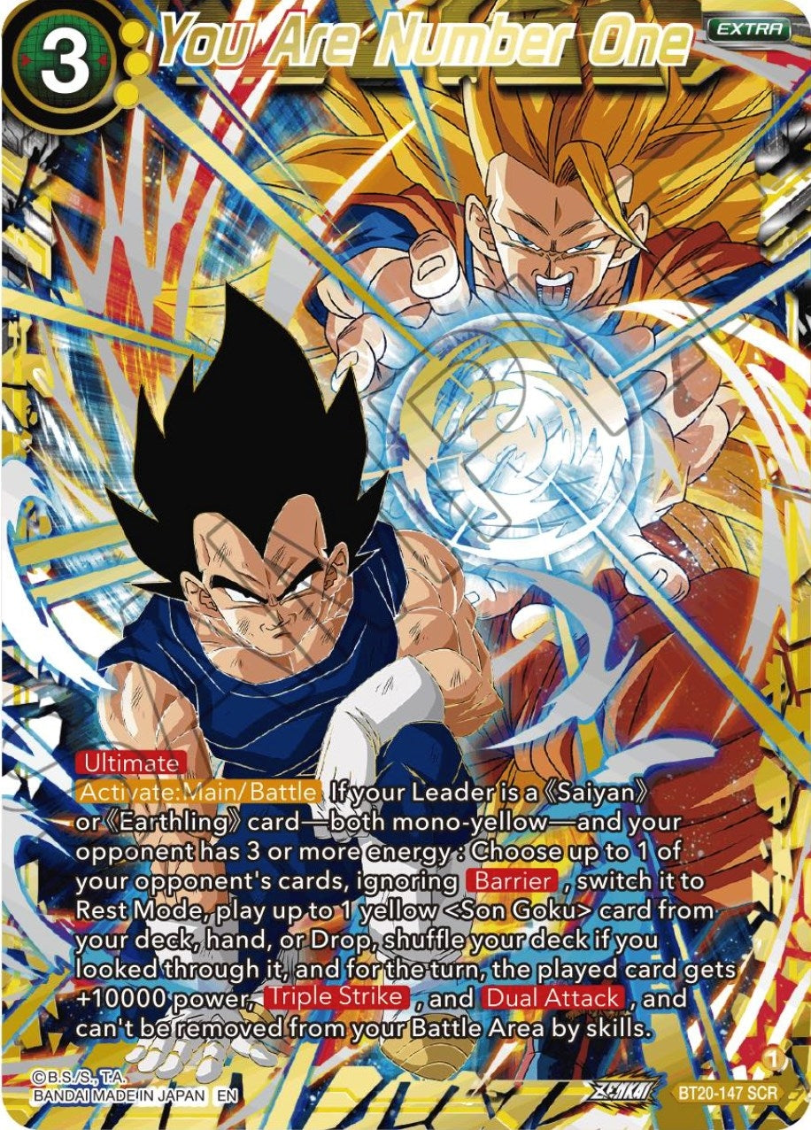 Image for You Are Number One (Alternate Art) - Dragon Ball Super: Masters