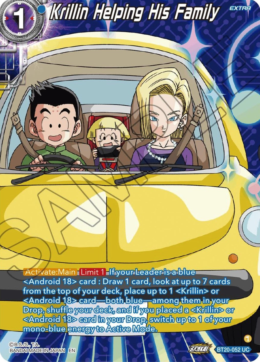 Image for Krillin Helping His Family (Silver Foil) - Dragon Ball Super: Masters