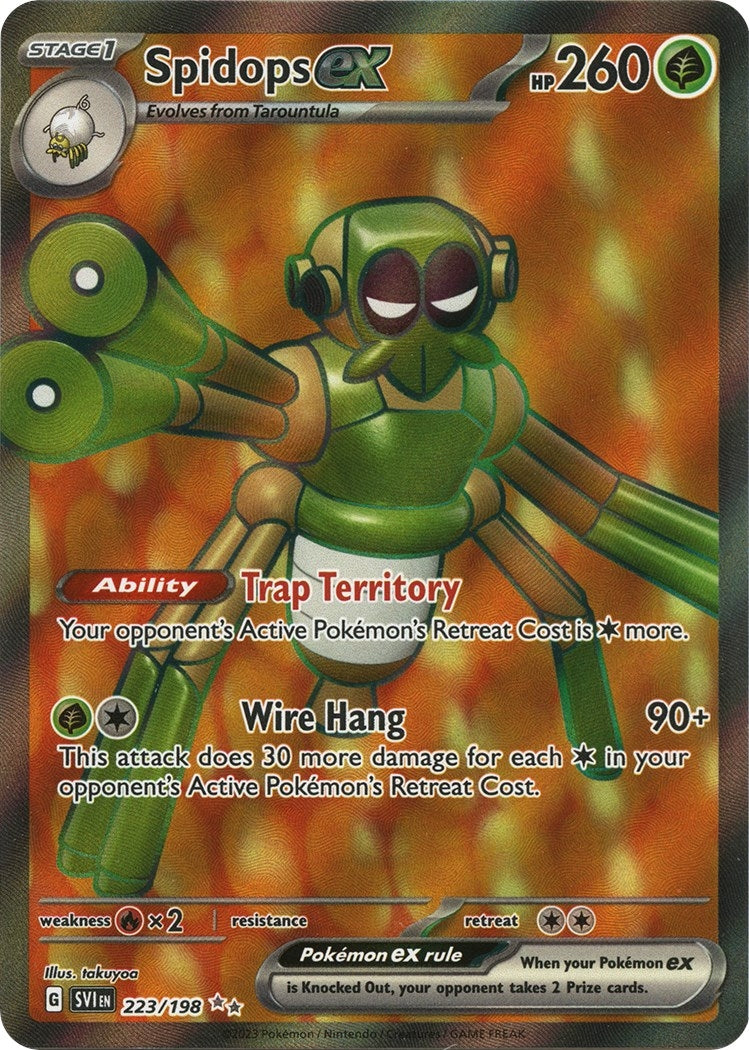 Image for Spidops ex - Pokemon