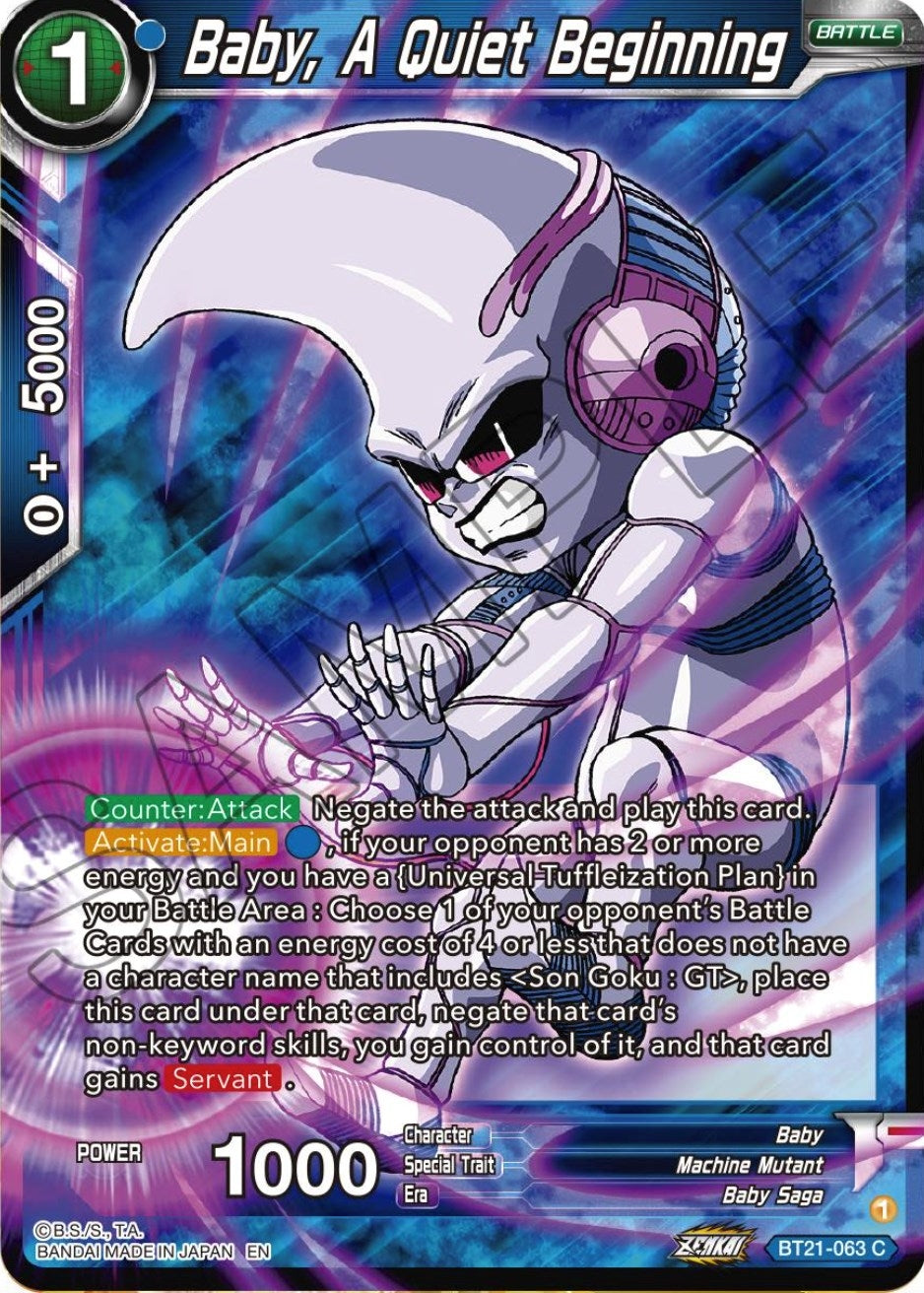 Image for Baby, A Quiet Beginning - Dragon Ball Super: Masters