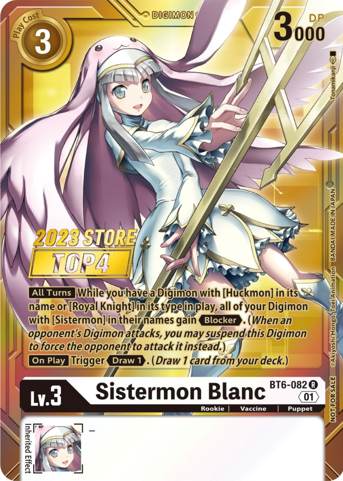 Image for Sistermon Blanc (2023 Store Top 4) - Digimon Card Game
