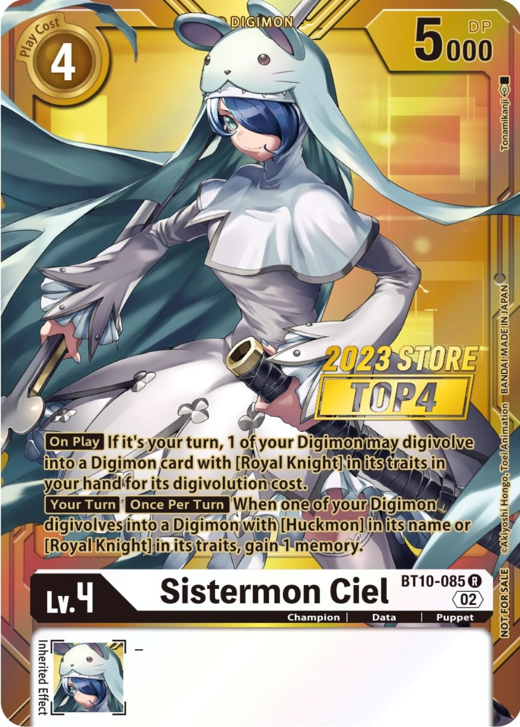 Image for Sistermon Ciel (2023 Store Top 4) - Digimon Card Game
