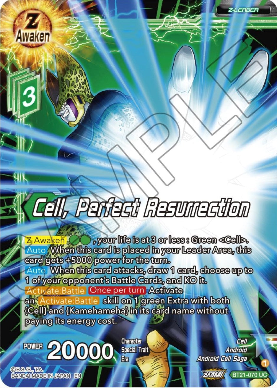 Image for Cell, Perfect Resurrection - Dragon Ball Super: Masters