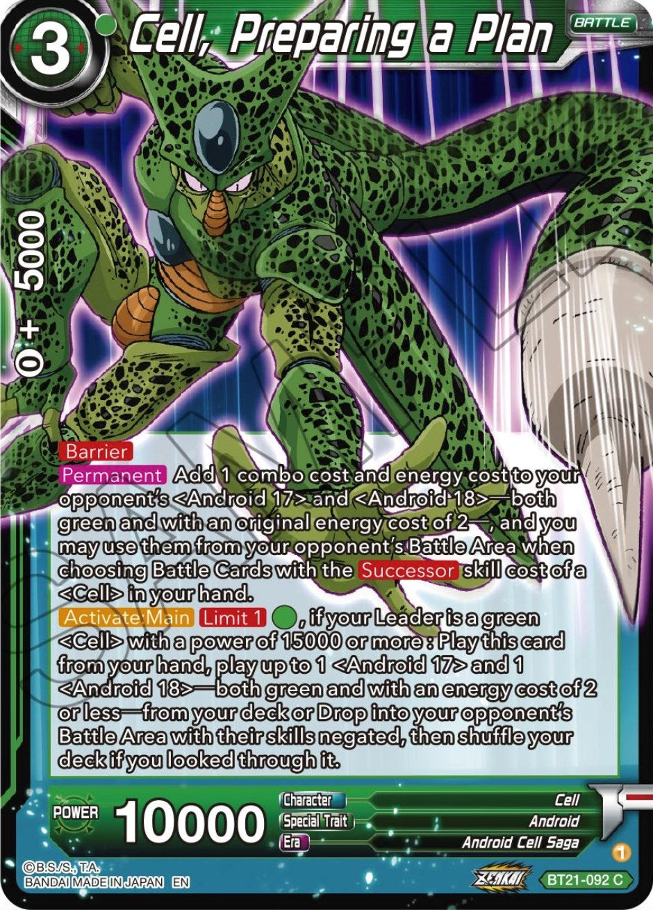 Image for Cell, Preparing a Plan - Dragon Ball Super: Masters