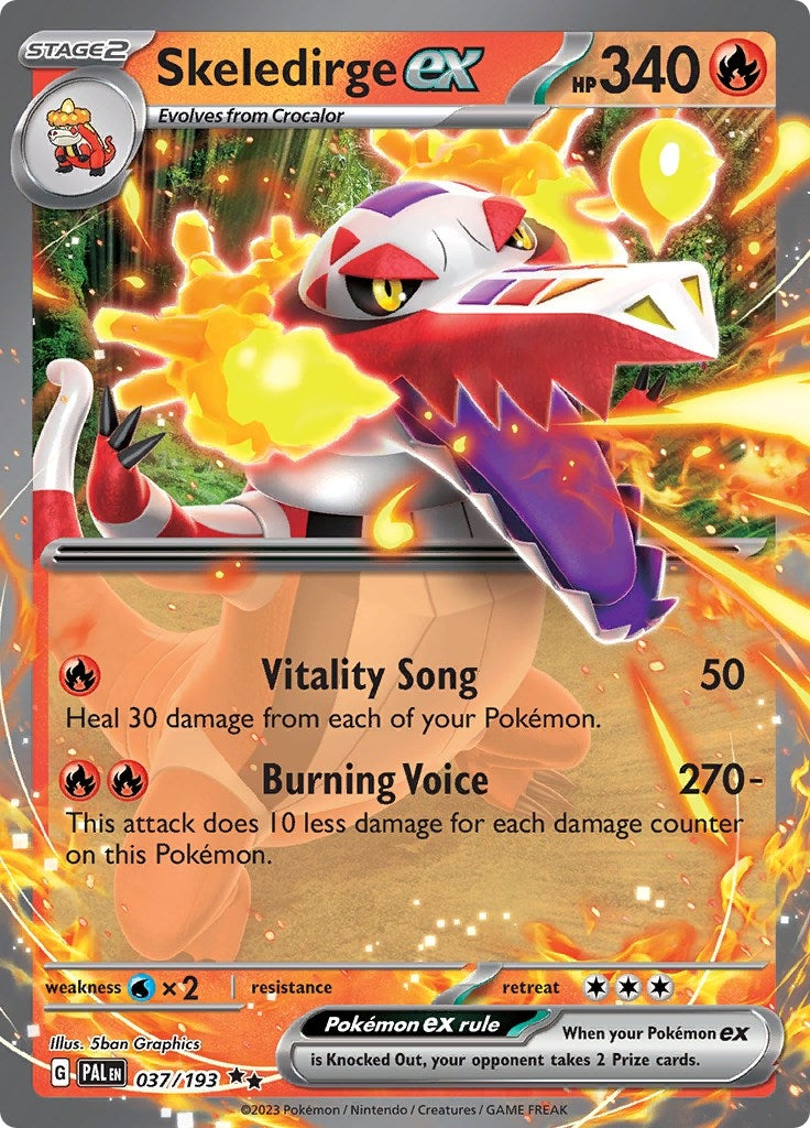 Image for Skeledirge ex - Pokemon