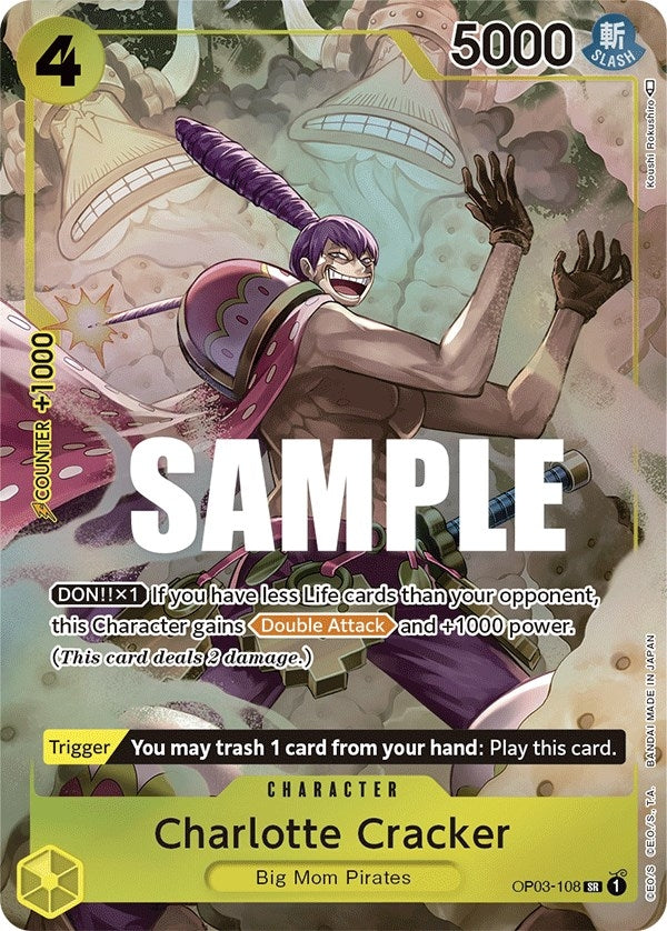 Image for Charlotte Cracker (Alternate Art) - One Piece Card Game