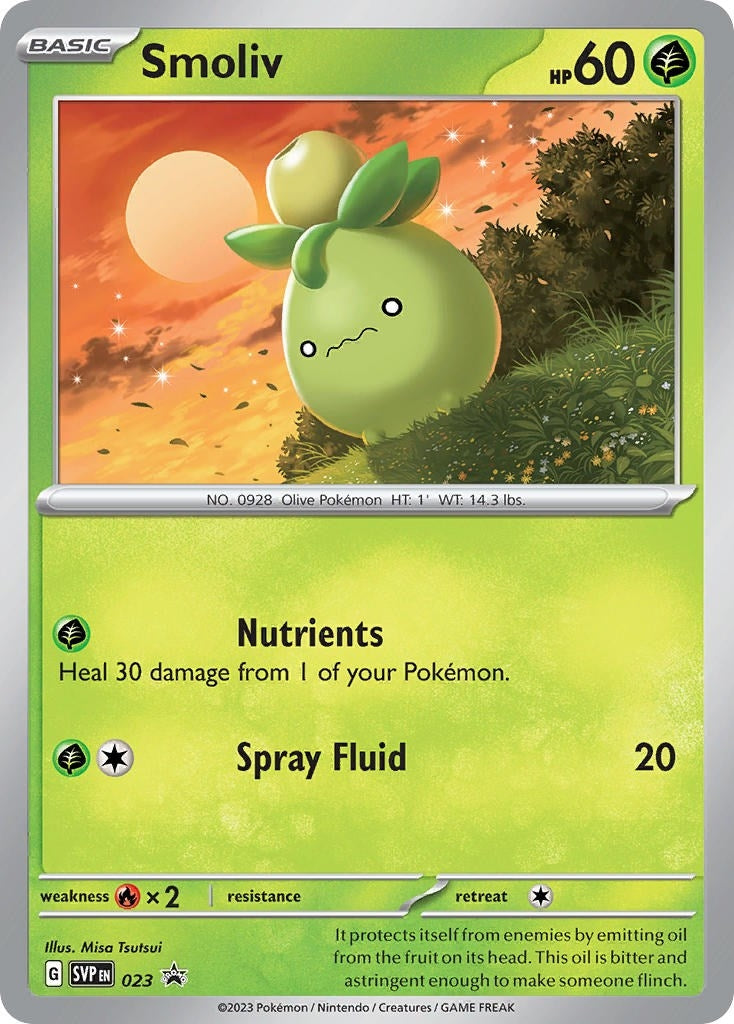 Image for Smoliv - 023 - Pokemon