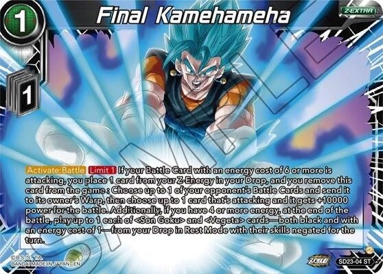 Image for Final Kamehameha - Dragon Ball Super: Masters