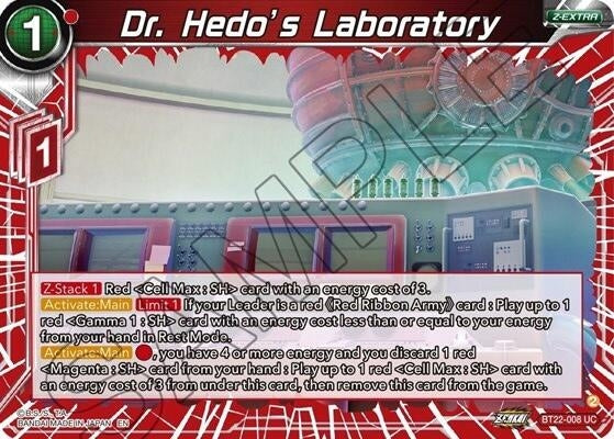Image for Dr. Hedo's Laboratory - Dragon Ball Super: Masters