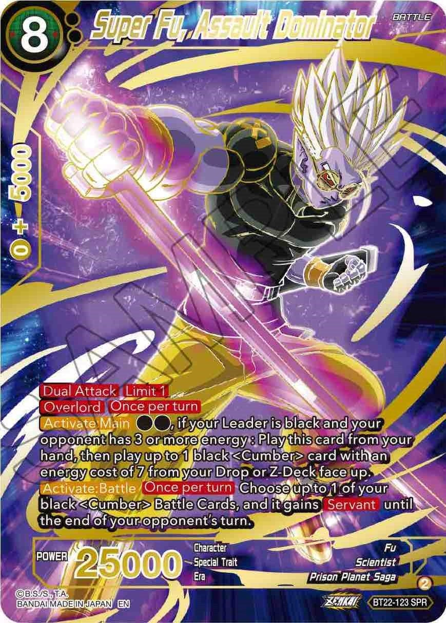 Image for Super Fu, Assault Dominator (SPR) - Dragon Ball Super: Masters