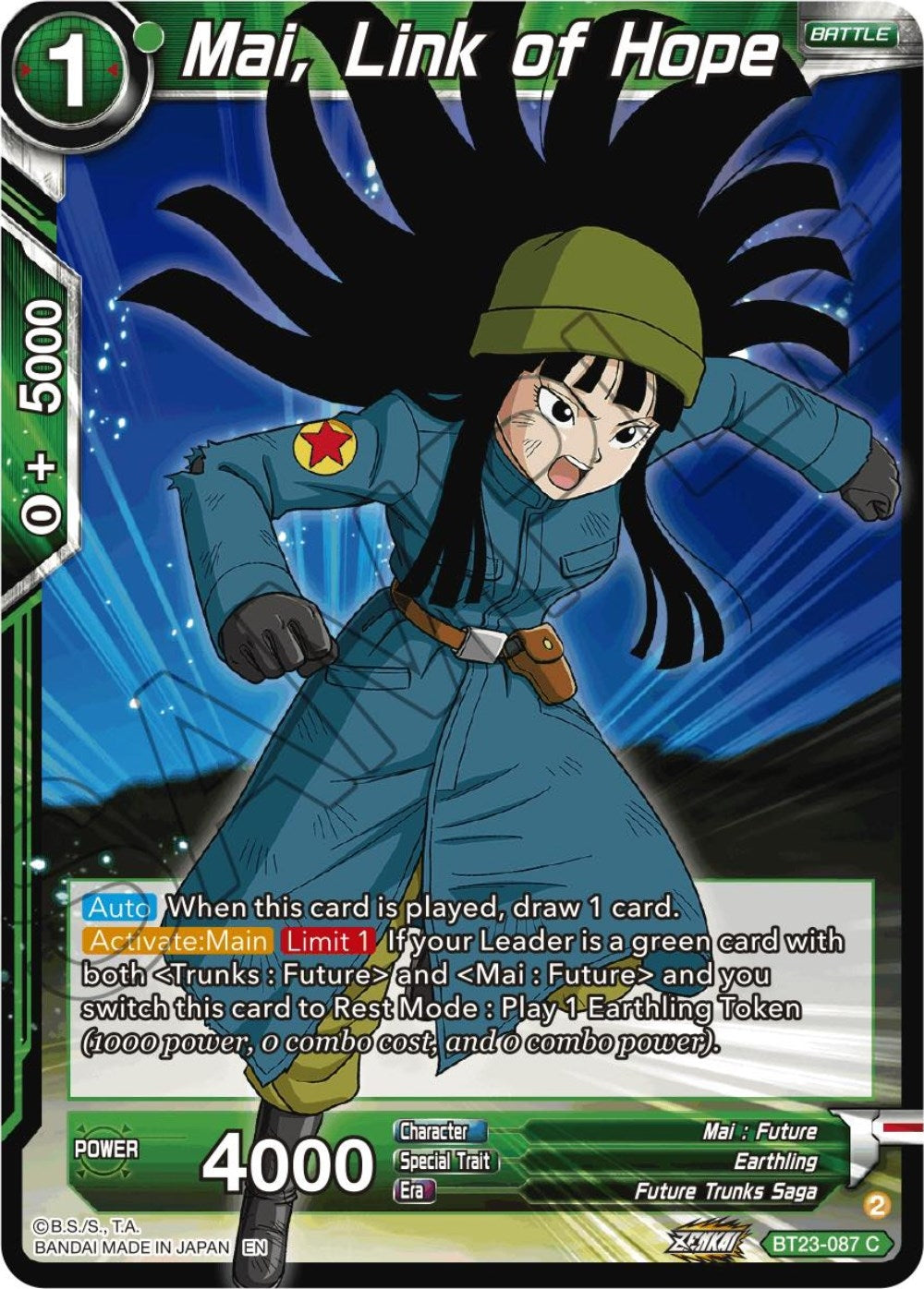 Image for Mai, Link of Hope - Dragon Ball Super: Masters
