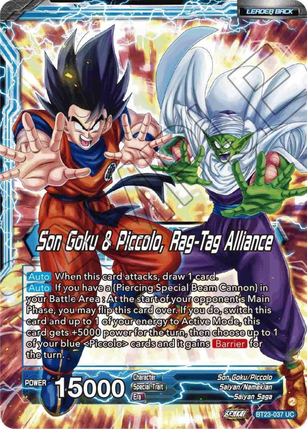 Image for Son Goku // Son Goku & Piccolo, Rag-Tag Alliance - Dragon Ball Super: Masters
