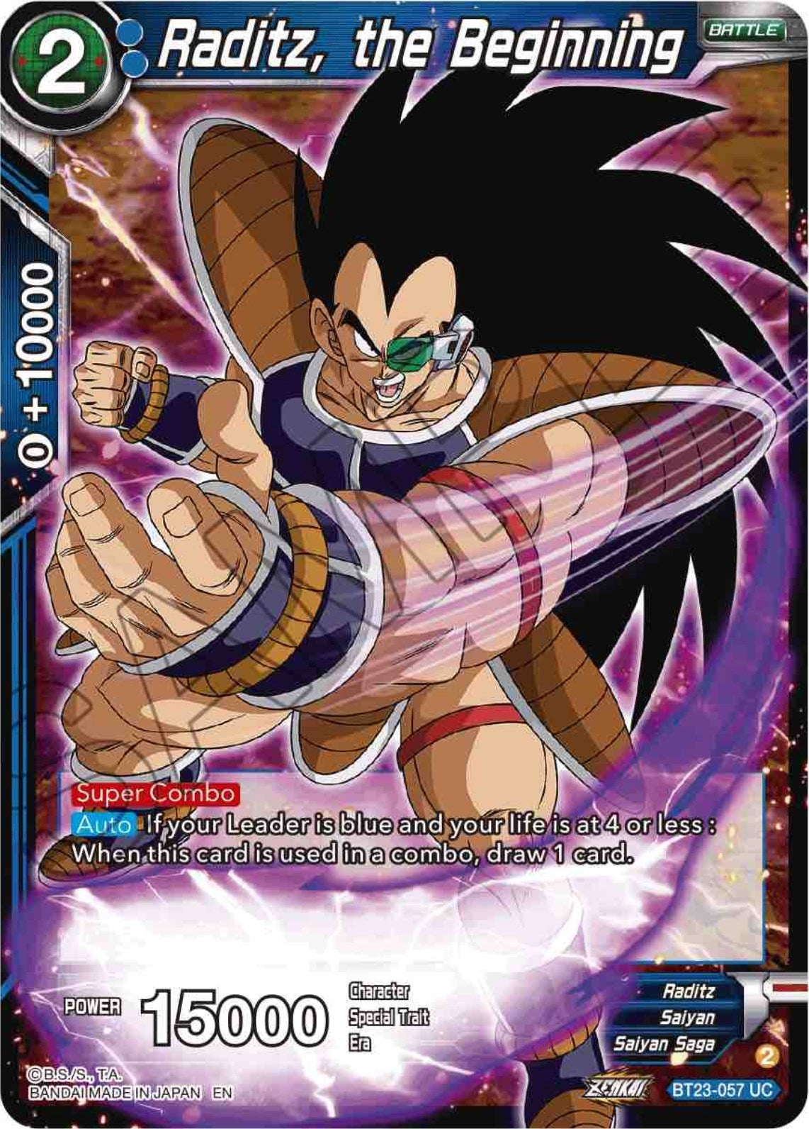 Image for Raditz, the Beginning - Dragon Ball Super: Masters
