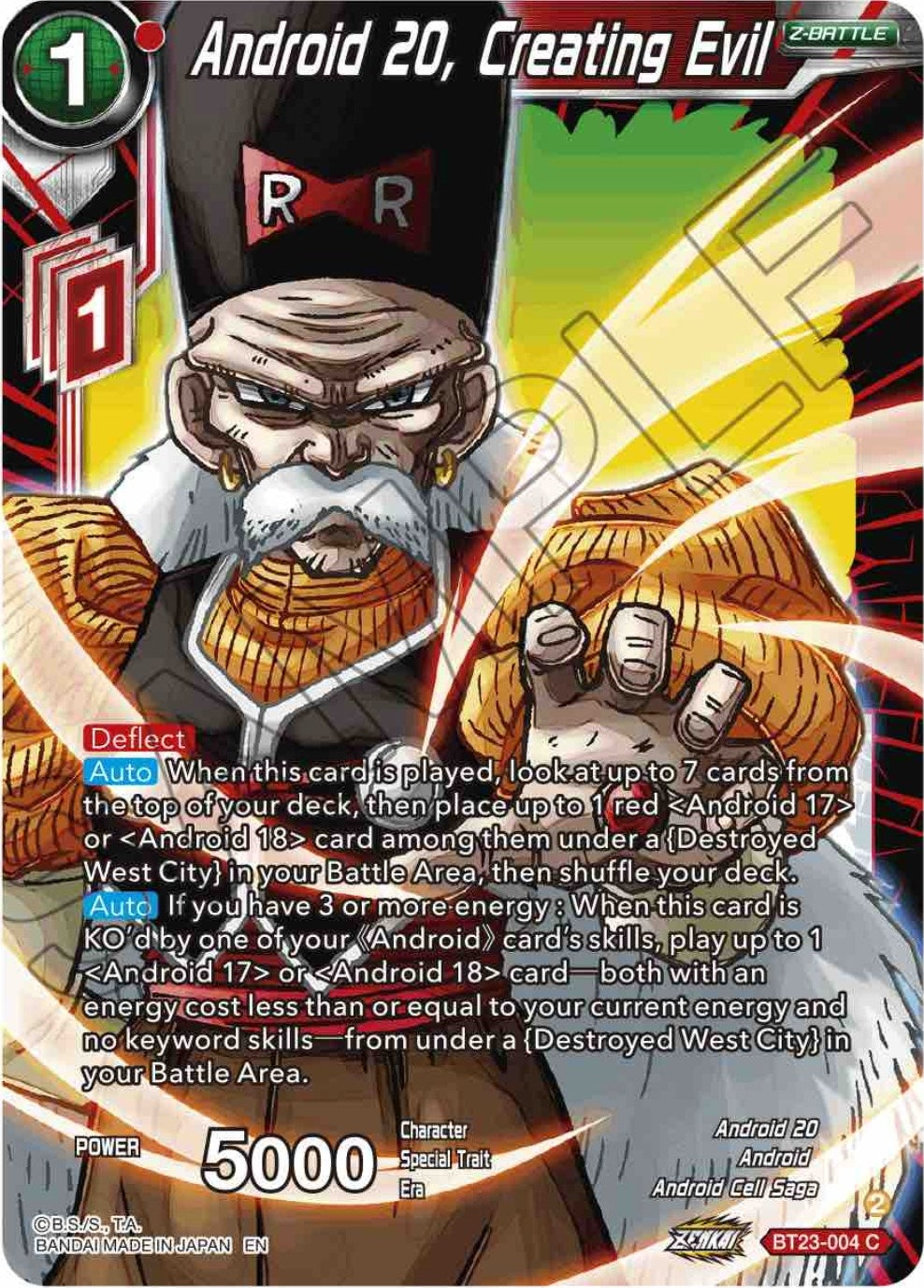 Image for Android 20, Creating Evil - Dragon Ball Super: Masters