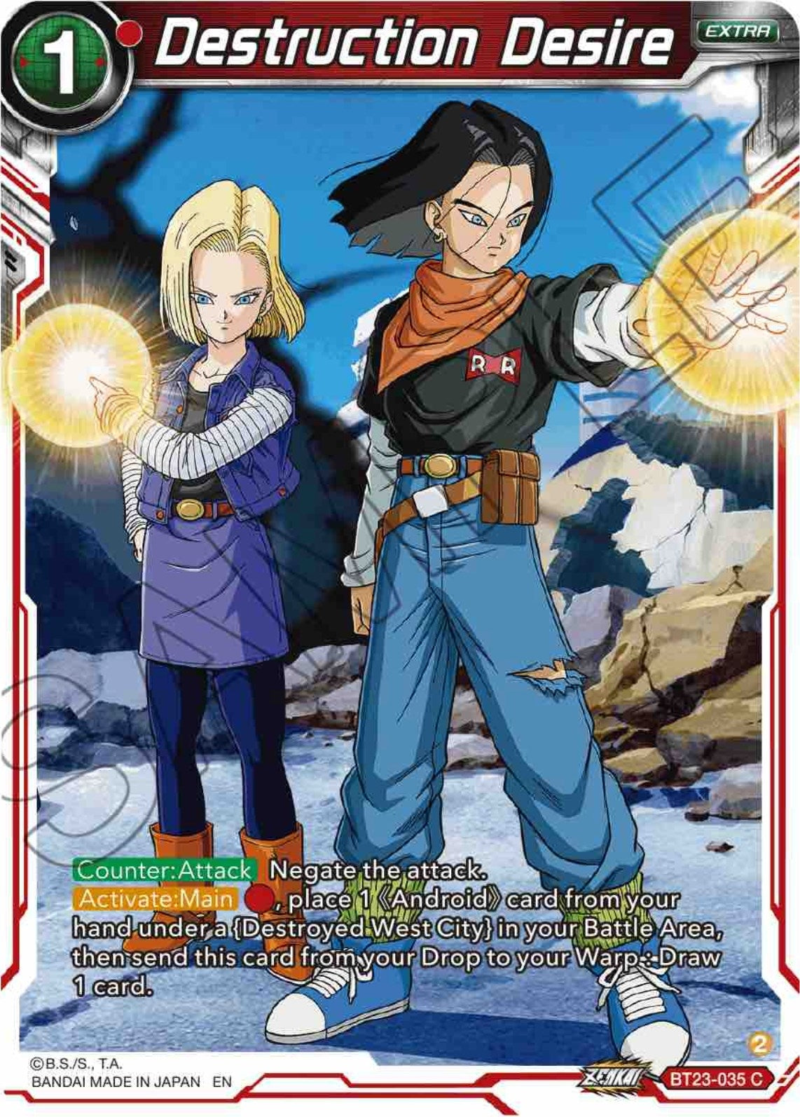 Image for Destruction Desire - Dragon Ball Super: Masters