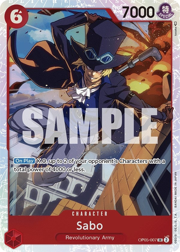 Image for Sabo (007) - One Piece Card Game