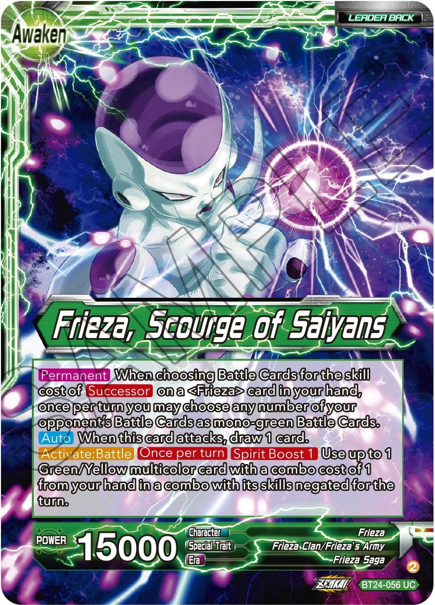 Image for Frieza // Frieza, Scourge of Saiyans - Dragon Ball Super: Masters