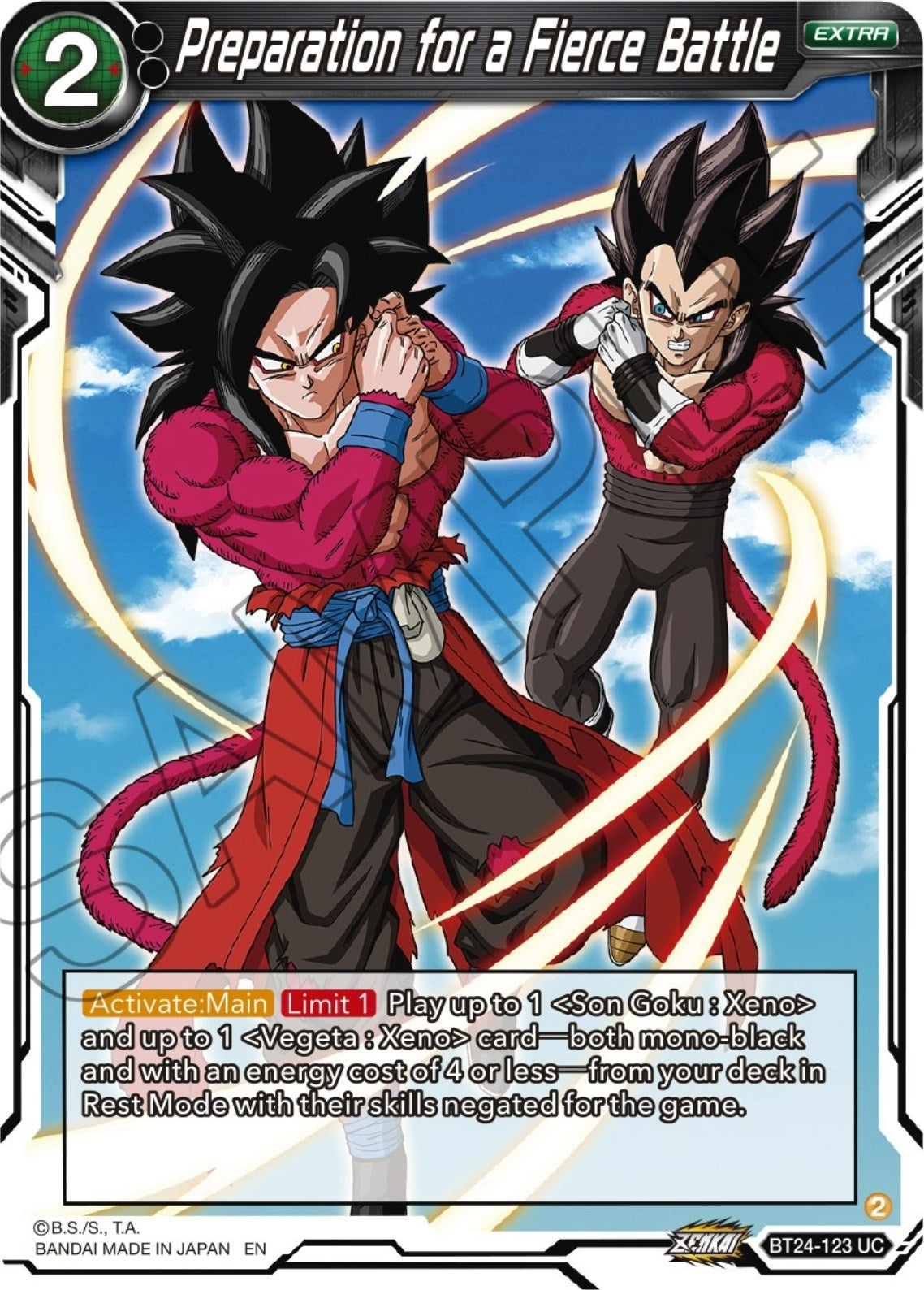 Image for Preparation for a Fierce Battle - Dragon Ball Super: Masters