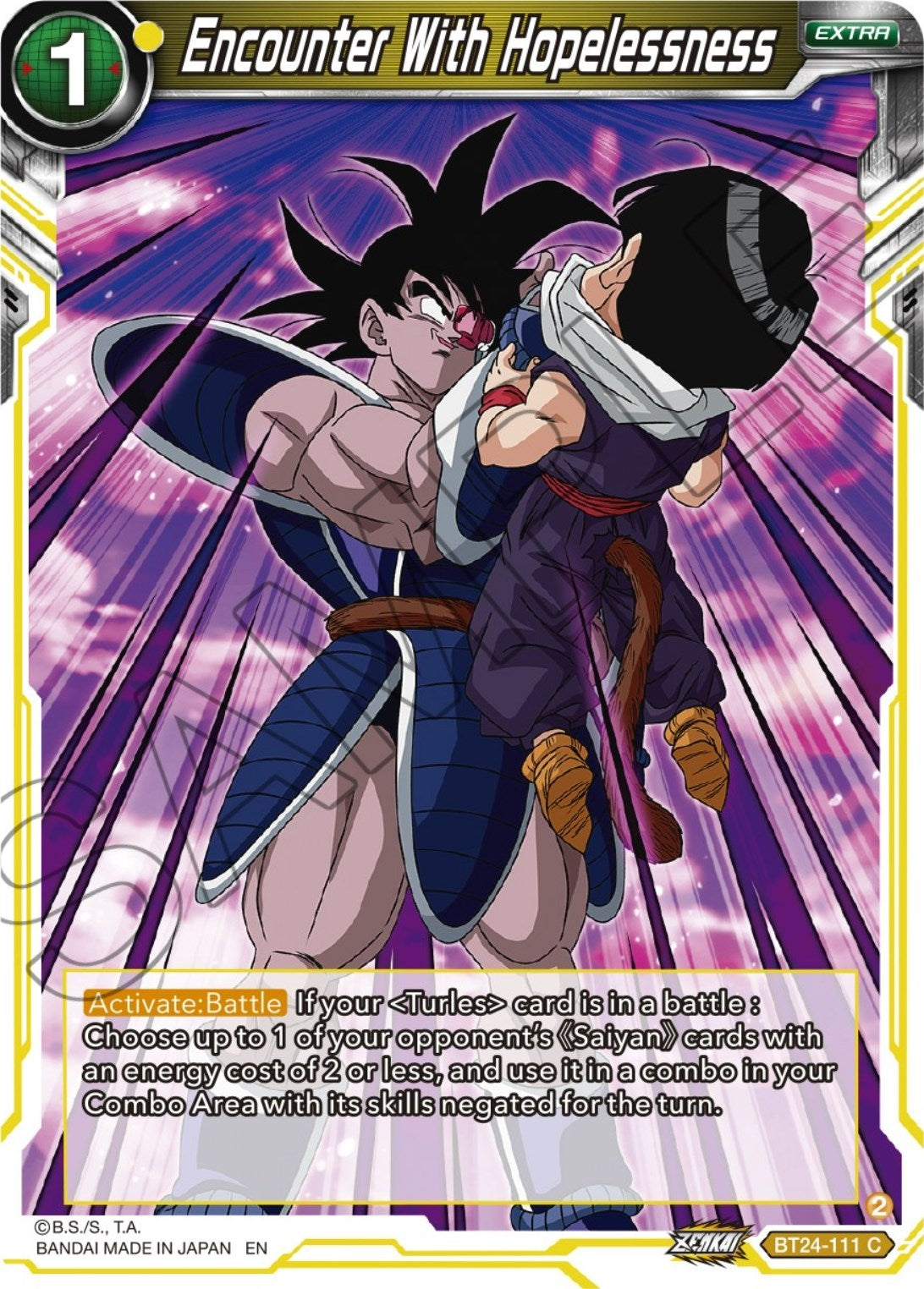 Image for Encounter With Hopelessness - Dragon Ball Super: Masters