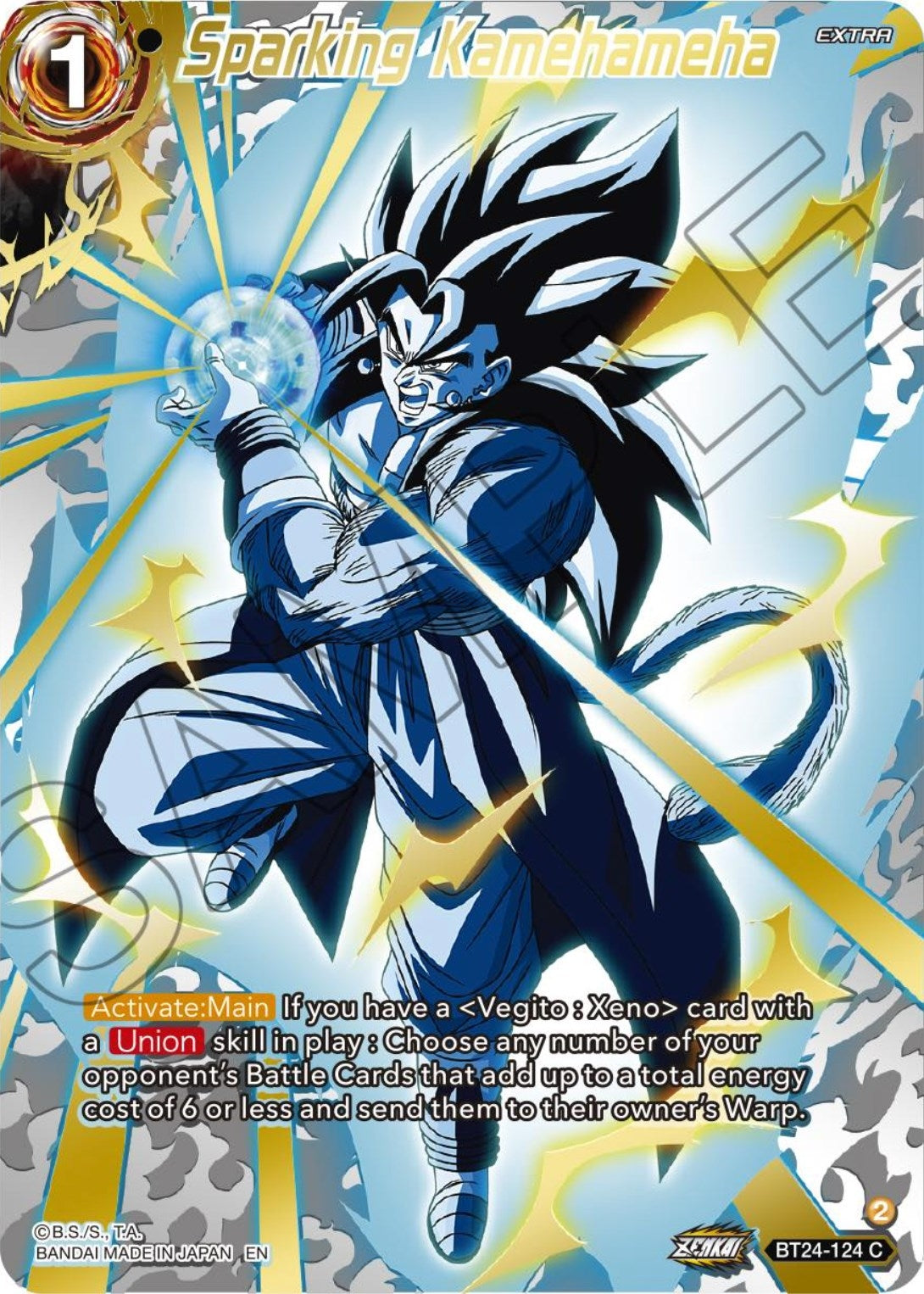Image for Sparking Kamehameha (Collector Booster Gold) - Dragon Ball Super: Masters