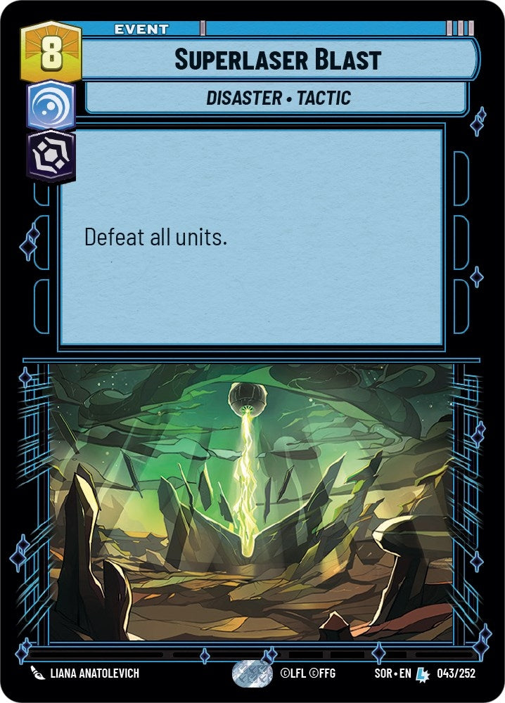 Image for Superlaser Blast - Star Wars: Unlimited