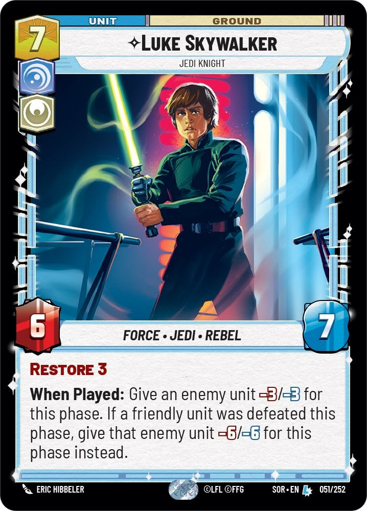 Image for Luke Skywalker - Jedi Knight - Star Wars: Unlimited