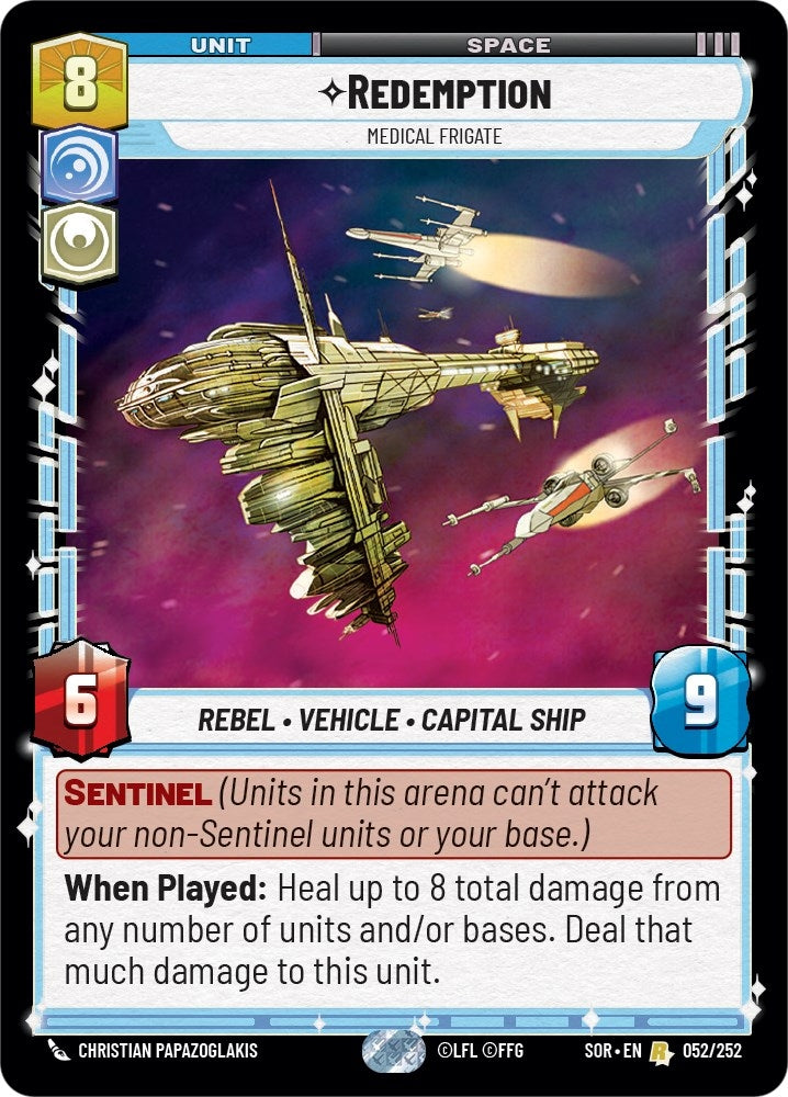 Image for Redemption - Medical Frigate - Star Wars: Unlimited