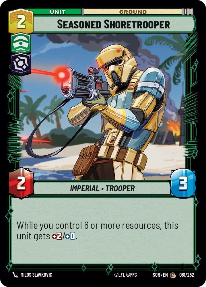 Image for Seasoned Shoretrooper - Star Wars: Unlimited