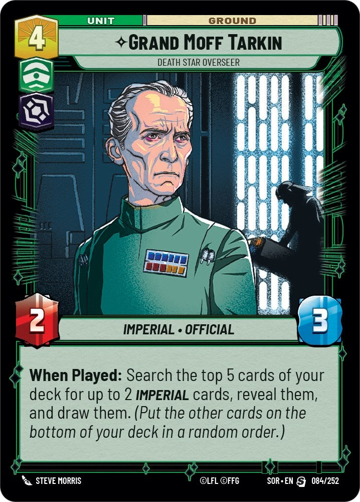 Image for Grand Moff Tarkin - Death Star Overseer - Star Wars: Unlimited