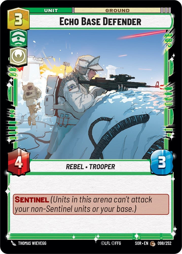 Image for Echo Base Defender - Star Wars: Unlimited