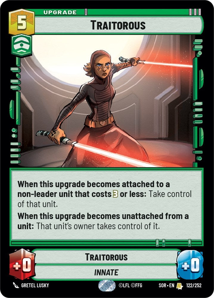 Image for Traitorous - Star Wars: Unlimited