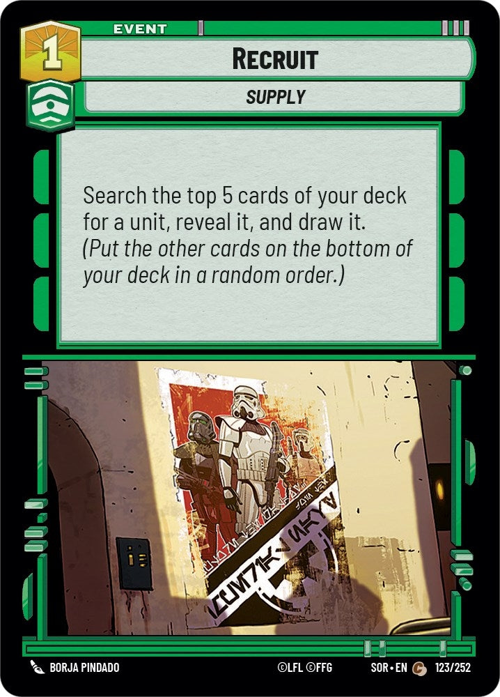 Image for Recruit - Star Wars: Unlimited